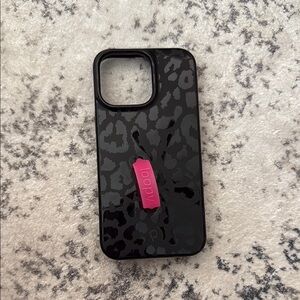 Loopy Case Black Leopard iPhone 14 Pro Max Case